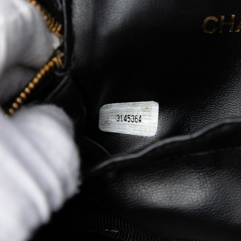 CC Quilted Lambskin Vanity Case - Image 6
