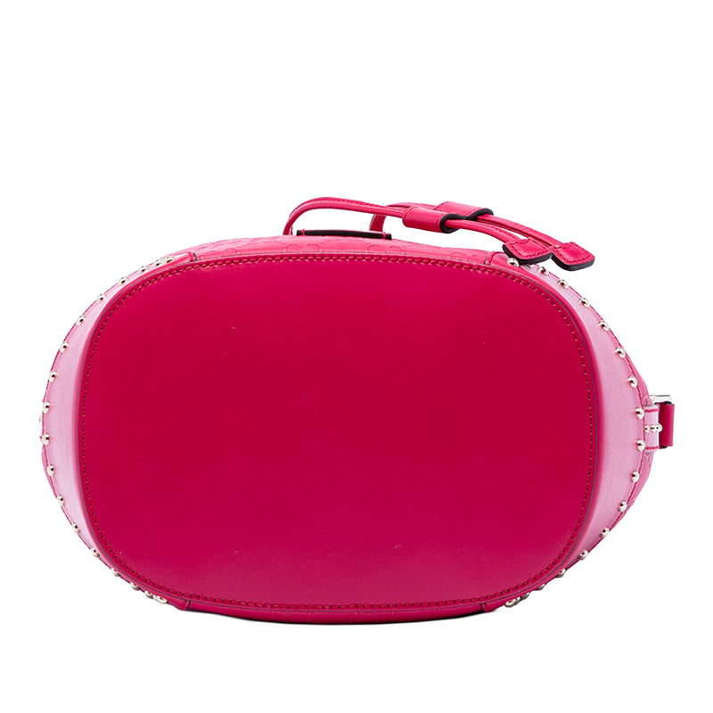 Guccissima Bright Studded Bucket Bag - Image 3