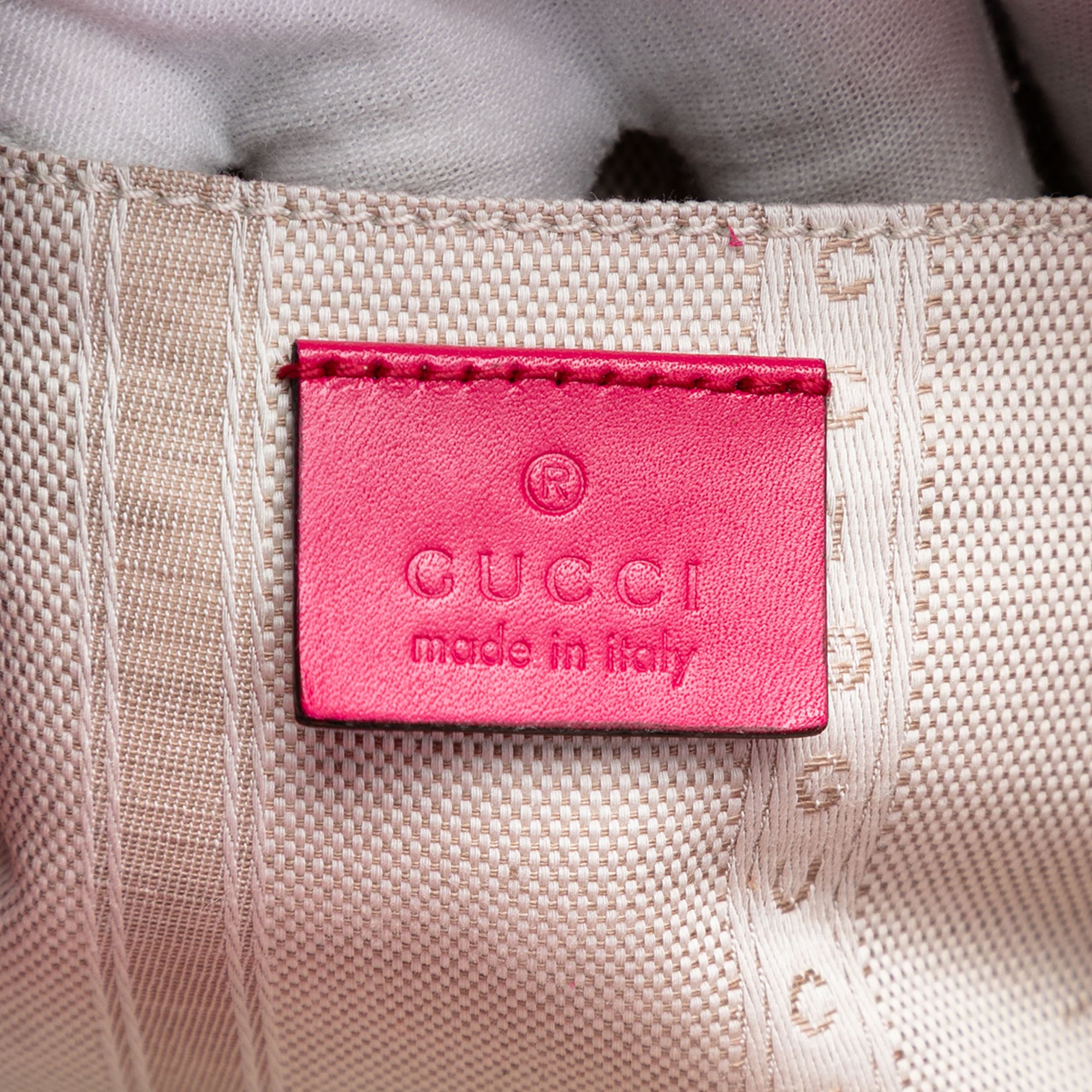 Guccissima Bright Studded Bucket Bag - Image 5
