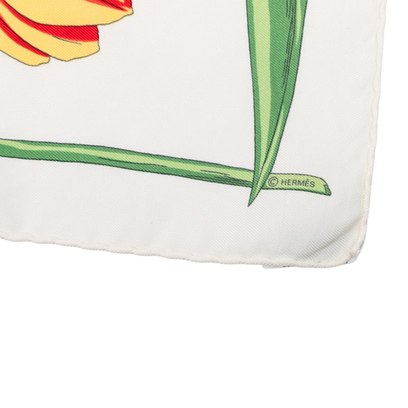 Tulipomanie Silk Pocket Scarf 45 - Image 4