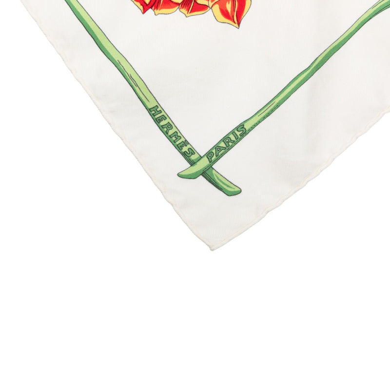 Tulipomanie Silk Pocket Scarf 45 - Image 5