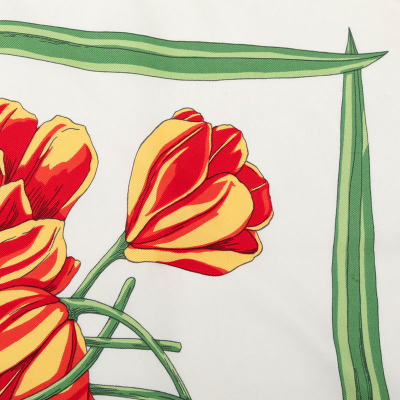 Tulipomanie Silk Pocket Scarf 45 - Image 7