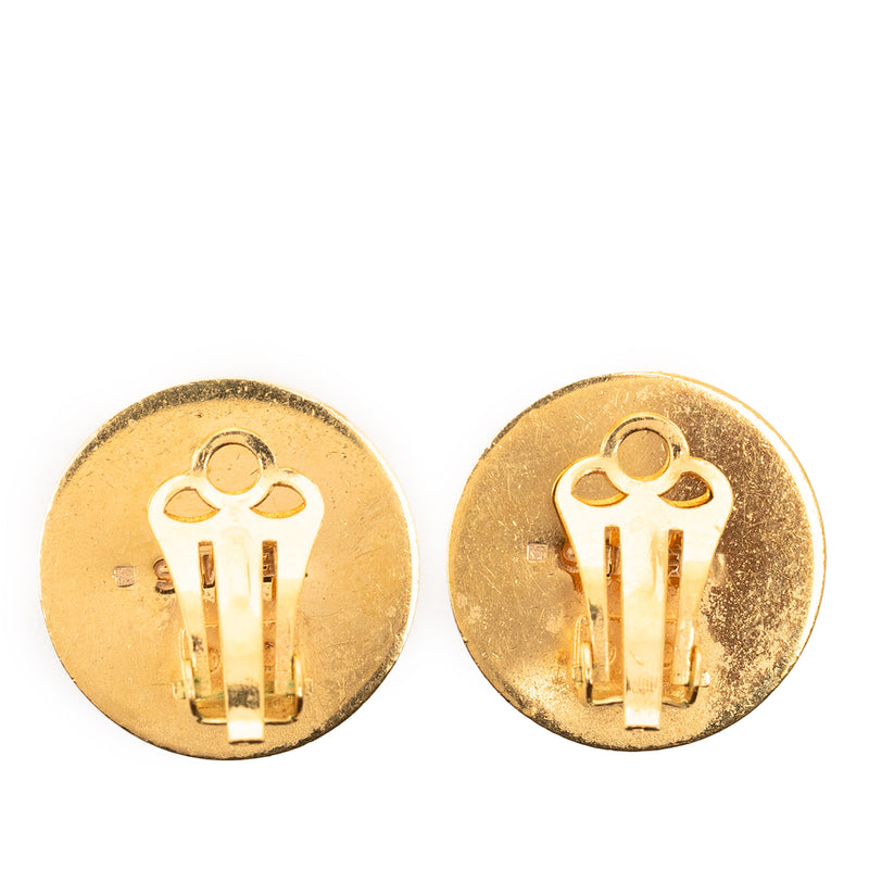 Enamel Clip On Earrings - Image 2