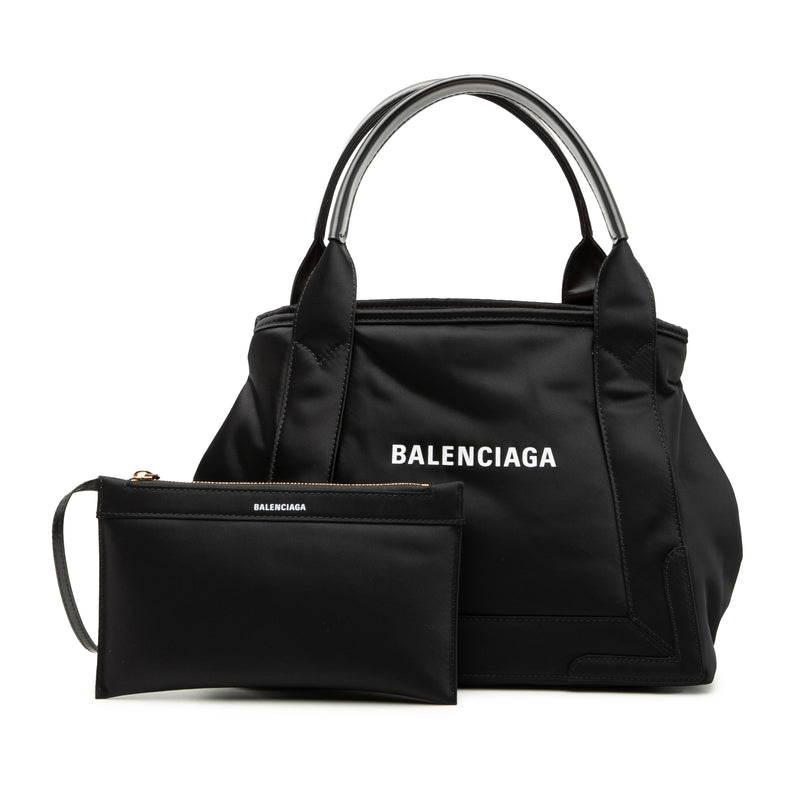 Nylon Navy Cabas Tote S - Image 8