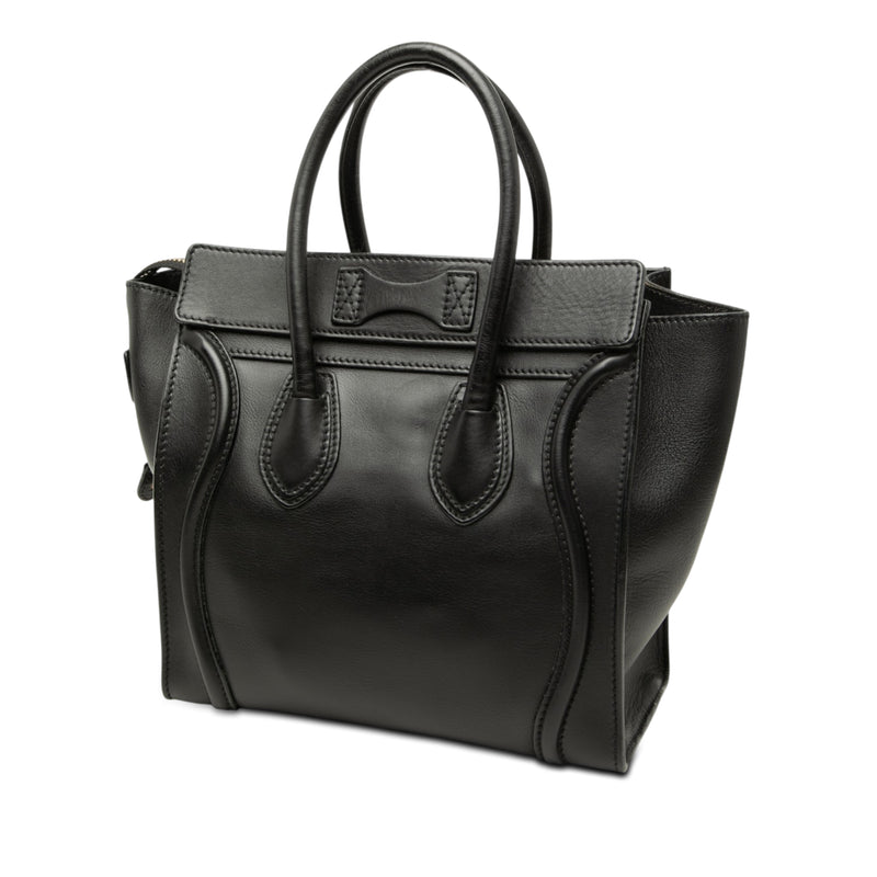 Micro Smooth Calfskin Luggage Tote - Image 2