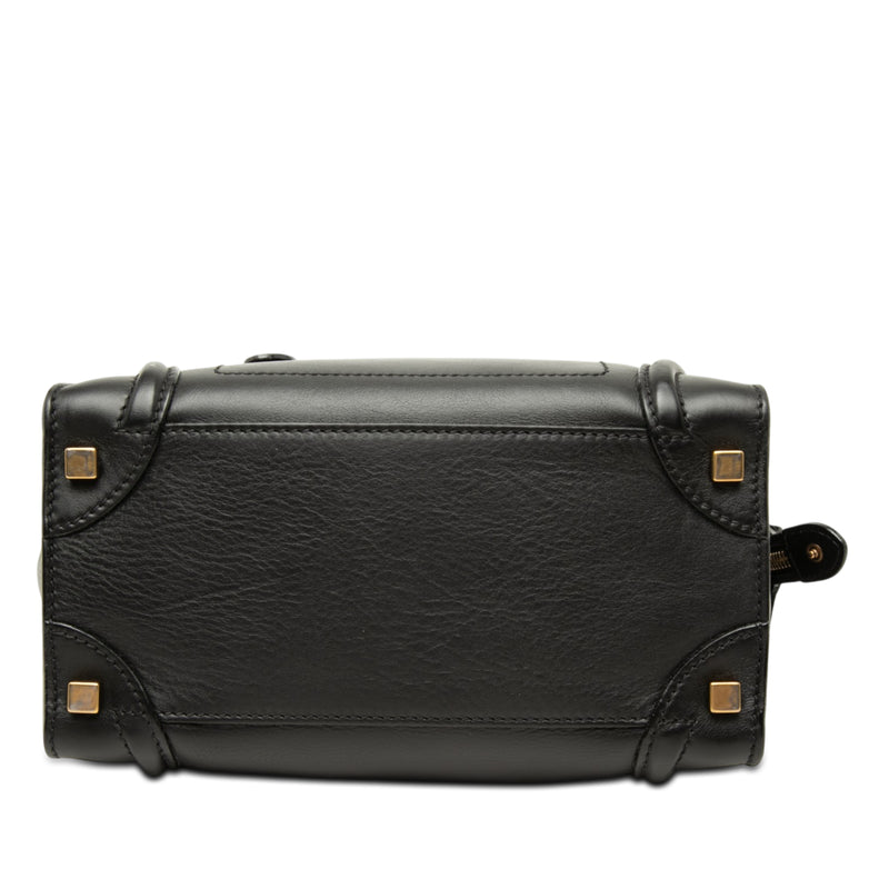 Micro Smooth Calfskin Luggage Tote - Image 3