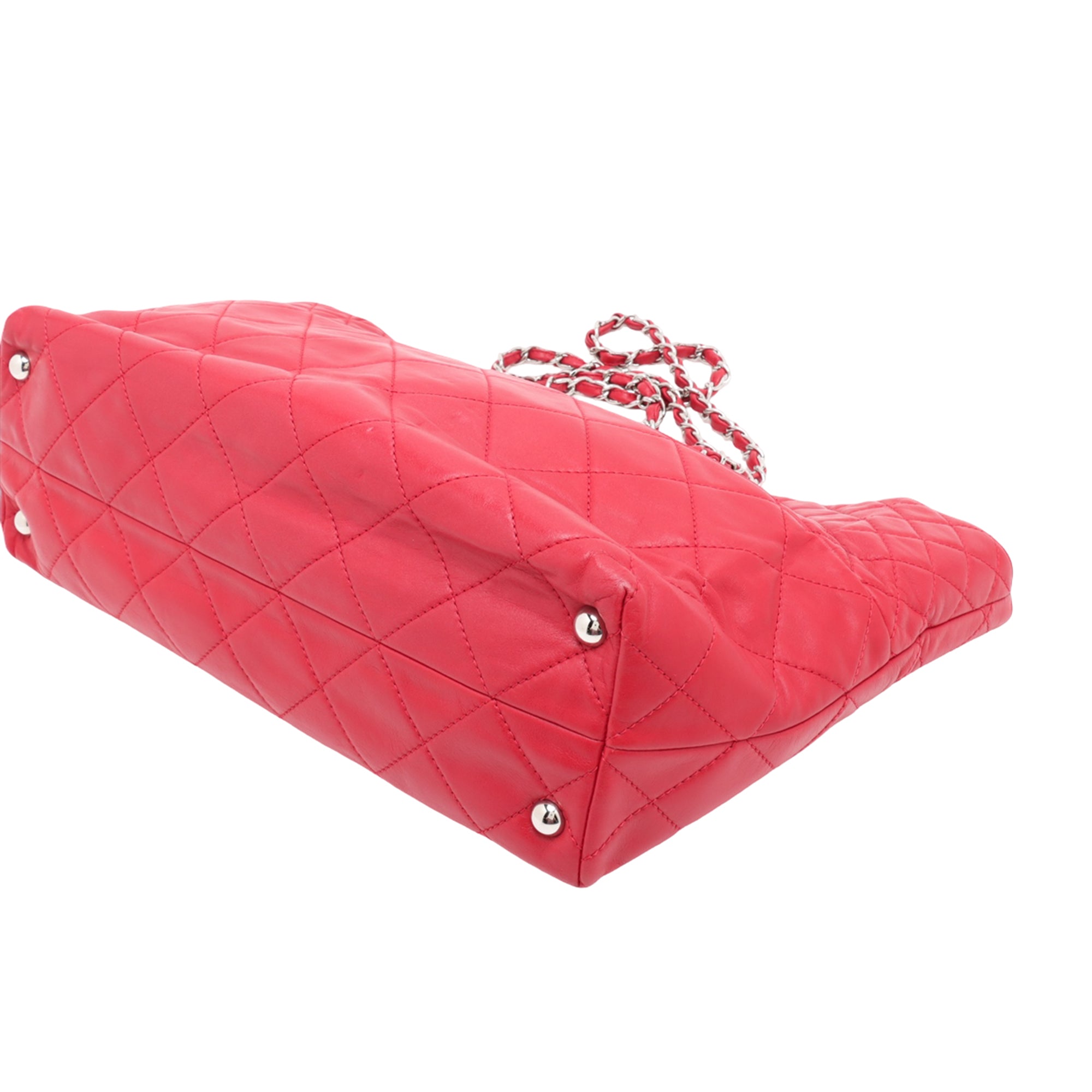 Large Quilted Lambskin In The Business Tote - Image 10