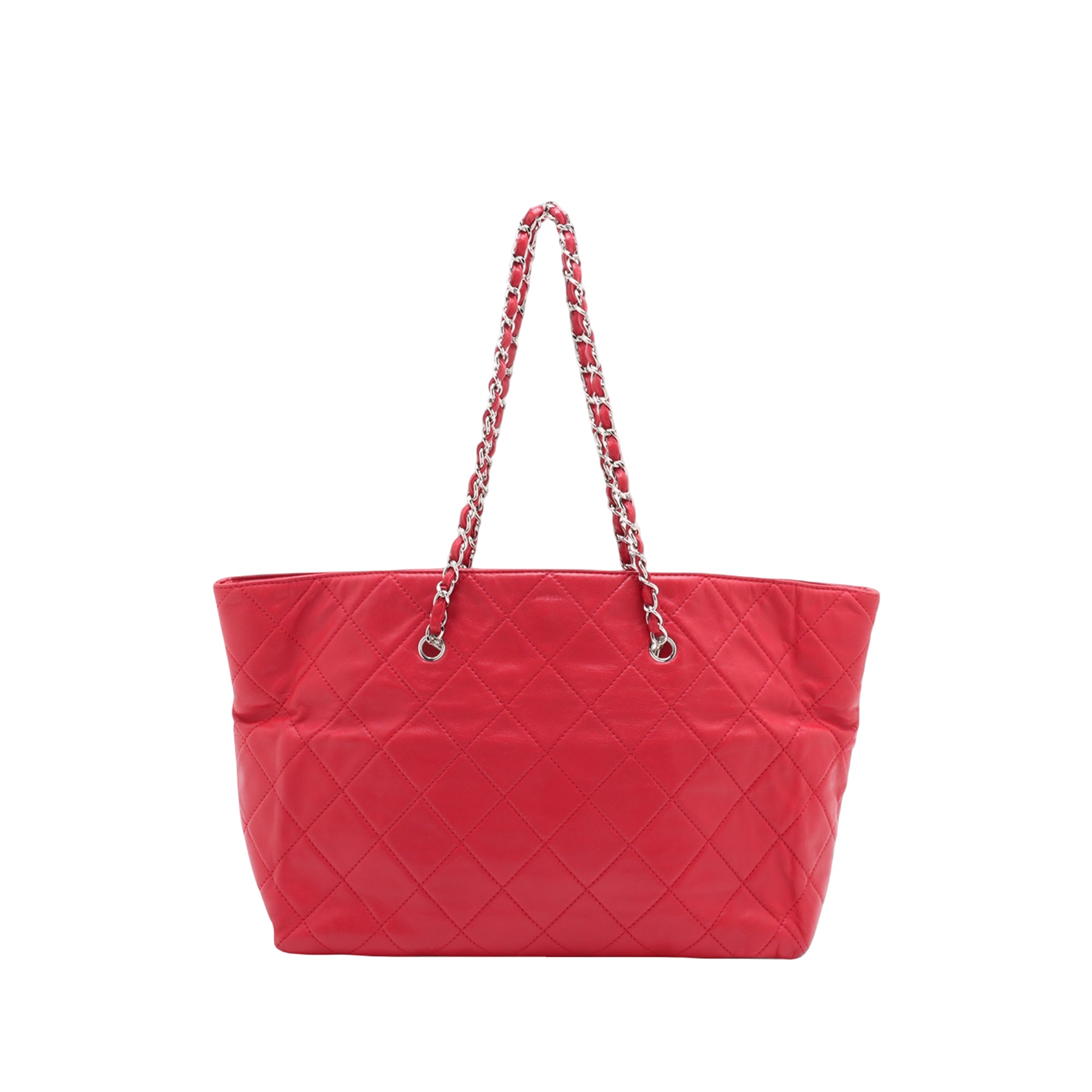 Large Quilted Lambskin In The Business Tote - Image 2