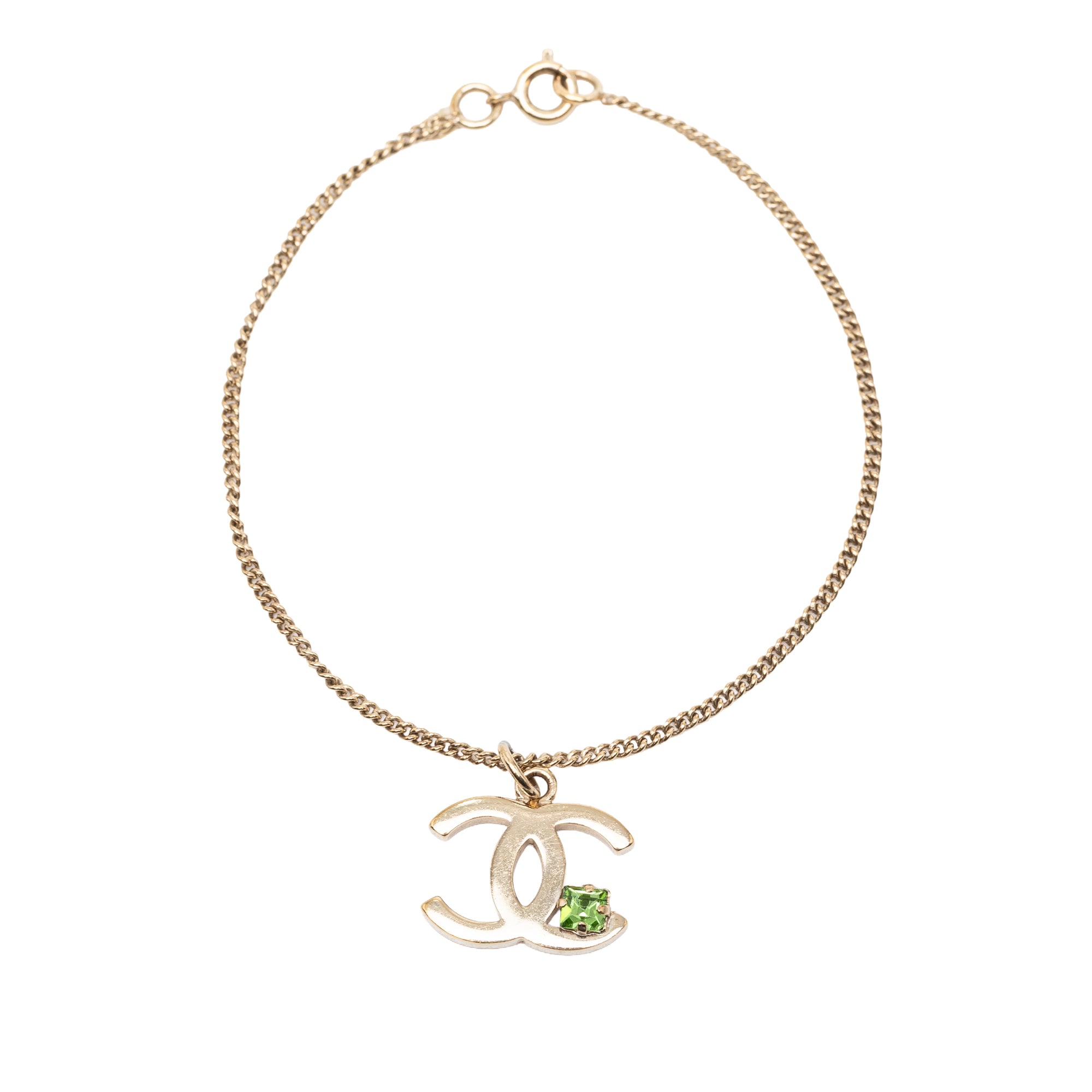 CC Gold Plated Crystal Bracelet - Image 1