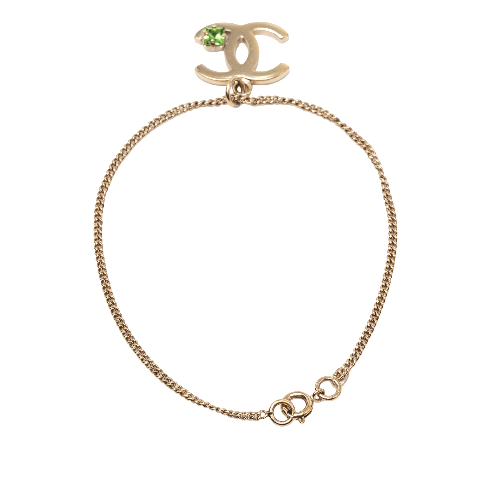 CC Gold Plated Crystal Bracelet - Image 3