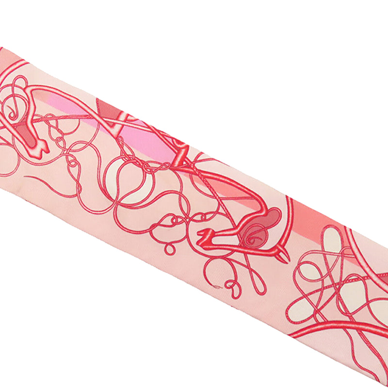 Coup de Fouet Au Bloc Silk Twilly Scarf - Image 9