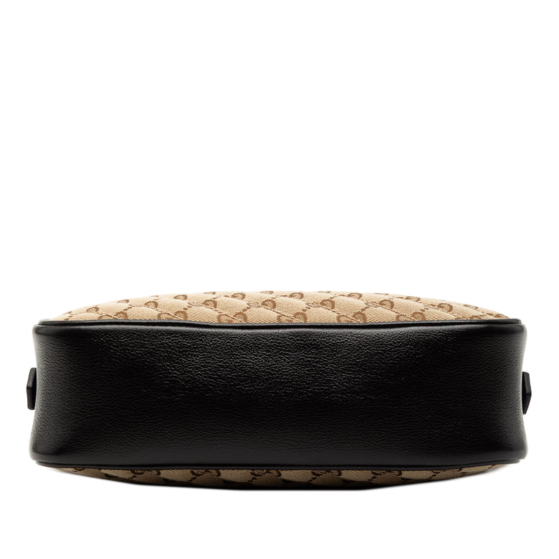Small GG Marmont Matelasse GG Canvas and Leather Crossbody - Image 3
