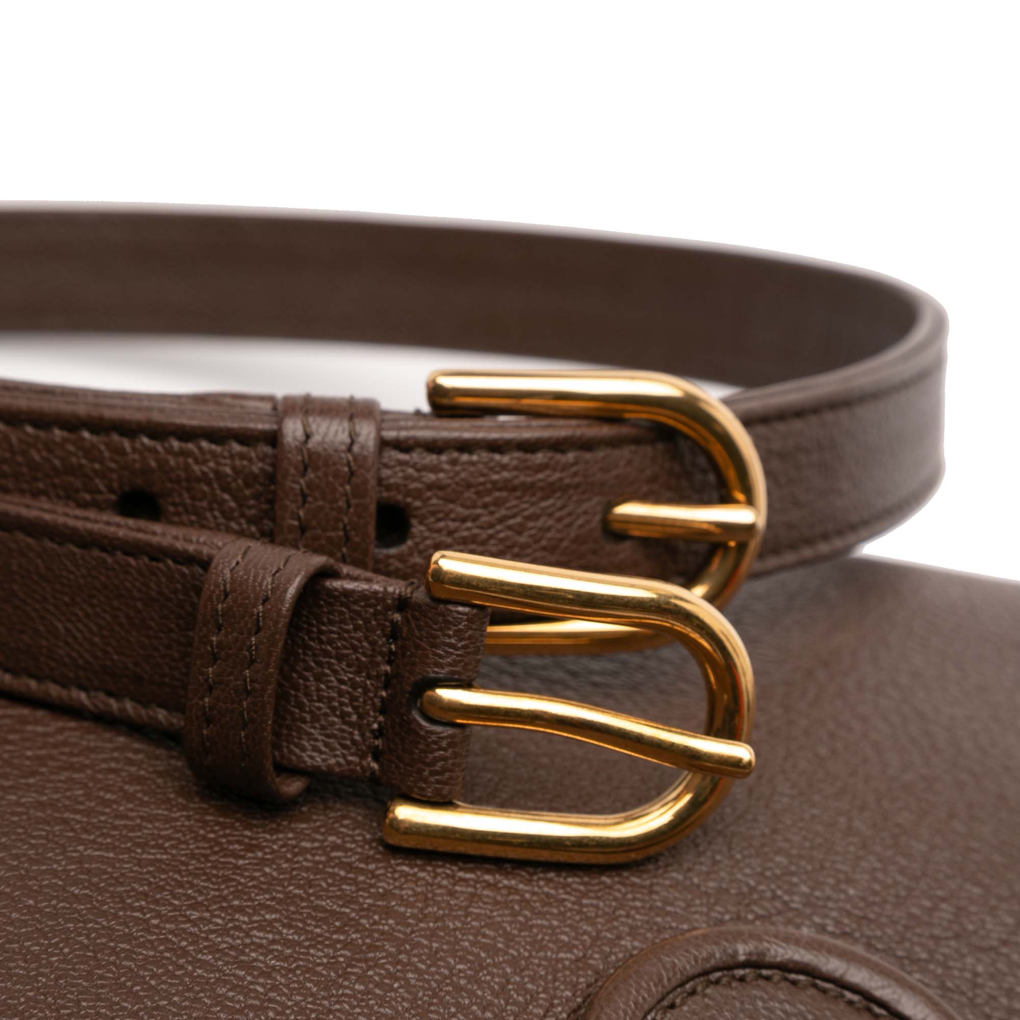Medium Leather Aphrodite Crossbody - Image 8