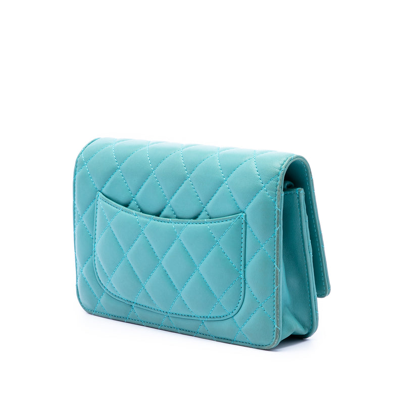 CC Quilted Lambskin Wallet On Chain - Image 2