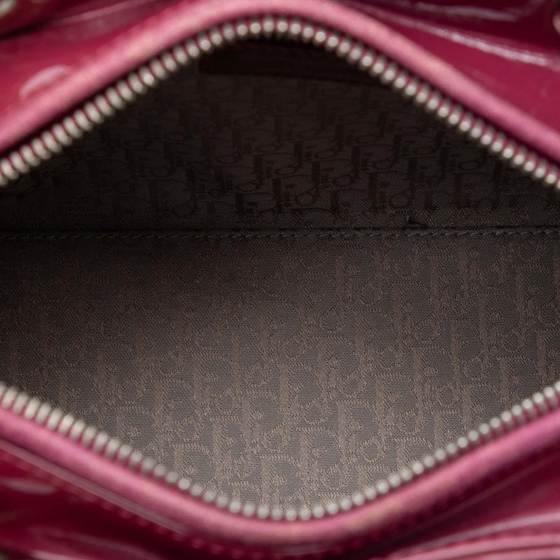 Medium Patent Cannage Lady Dior - Image 4