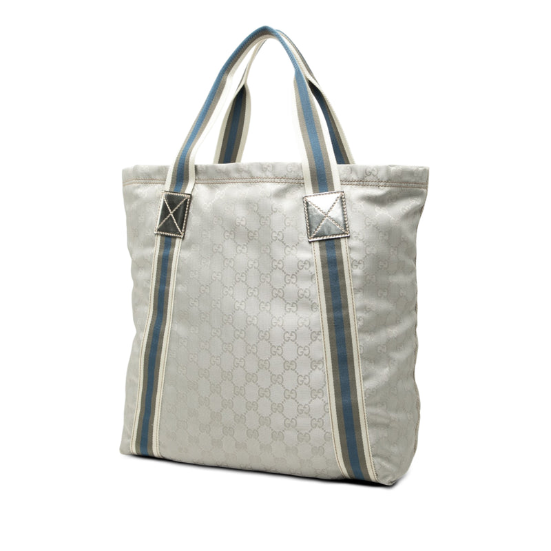 GG Canvas Web Tote - Image 2