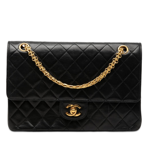 Medium CC Quilted Lambskin Bijoux Chain Double Flap - Image 1