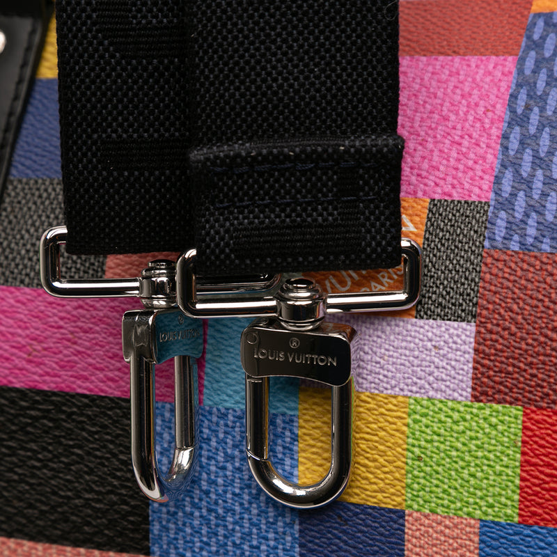 Multicolor Damier Graphite 3D Keepall Bandouliere 50 - Image 10