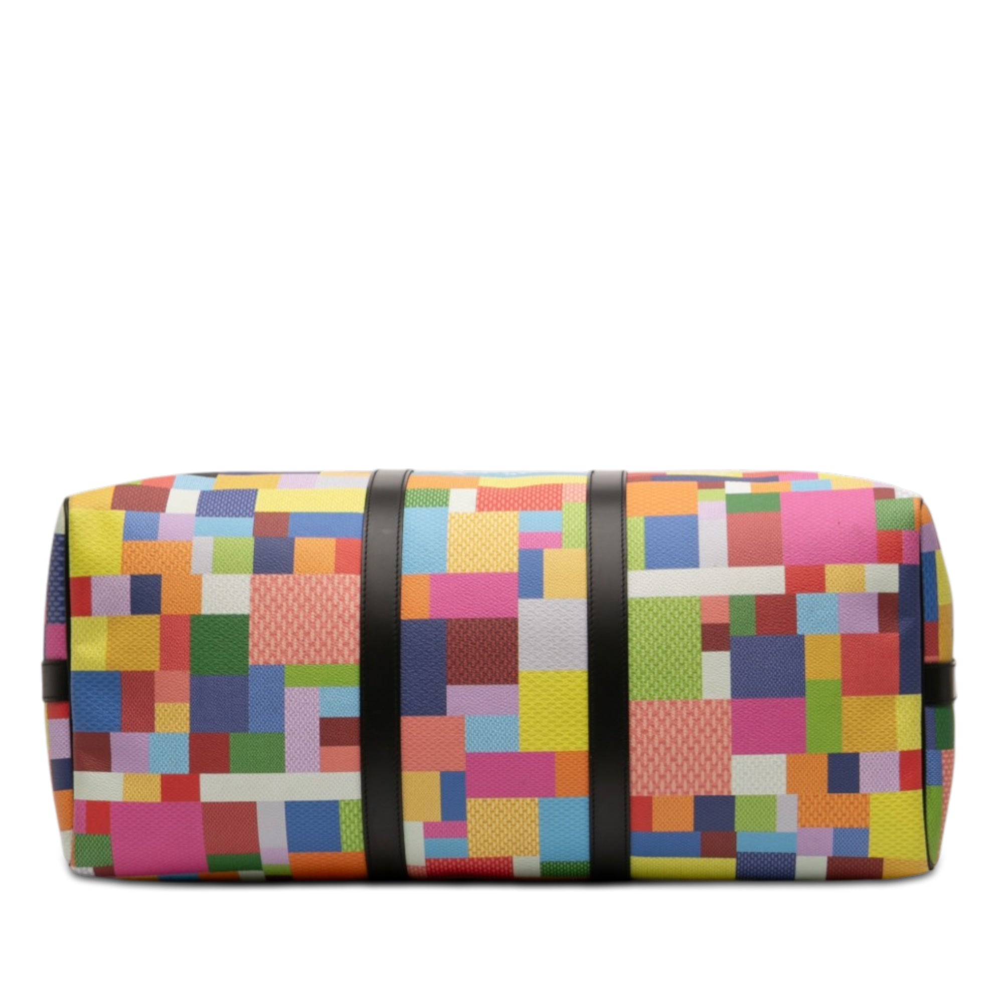 Multicolor Damier Graphite 3D Keepall Bandouliere 50 - Image 3
