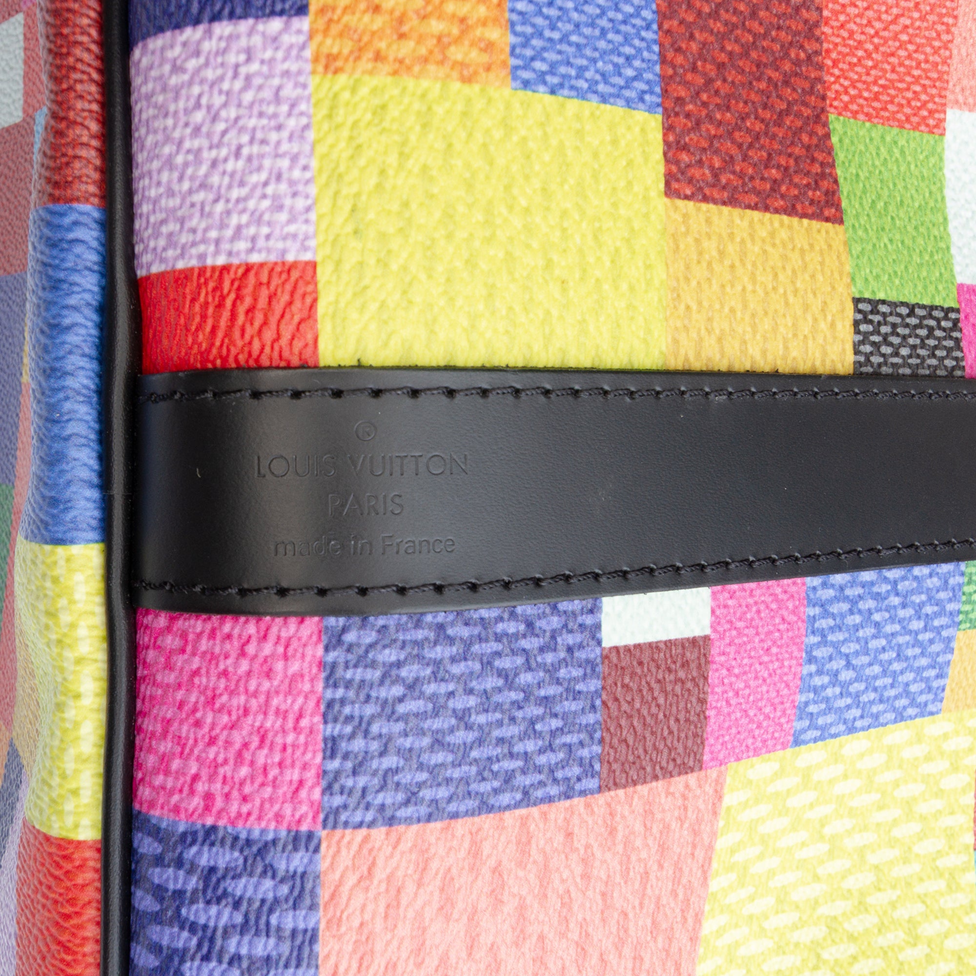 Multicolor Damier Graphite 3D Keepall Bandouliere 50 - Image 5