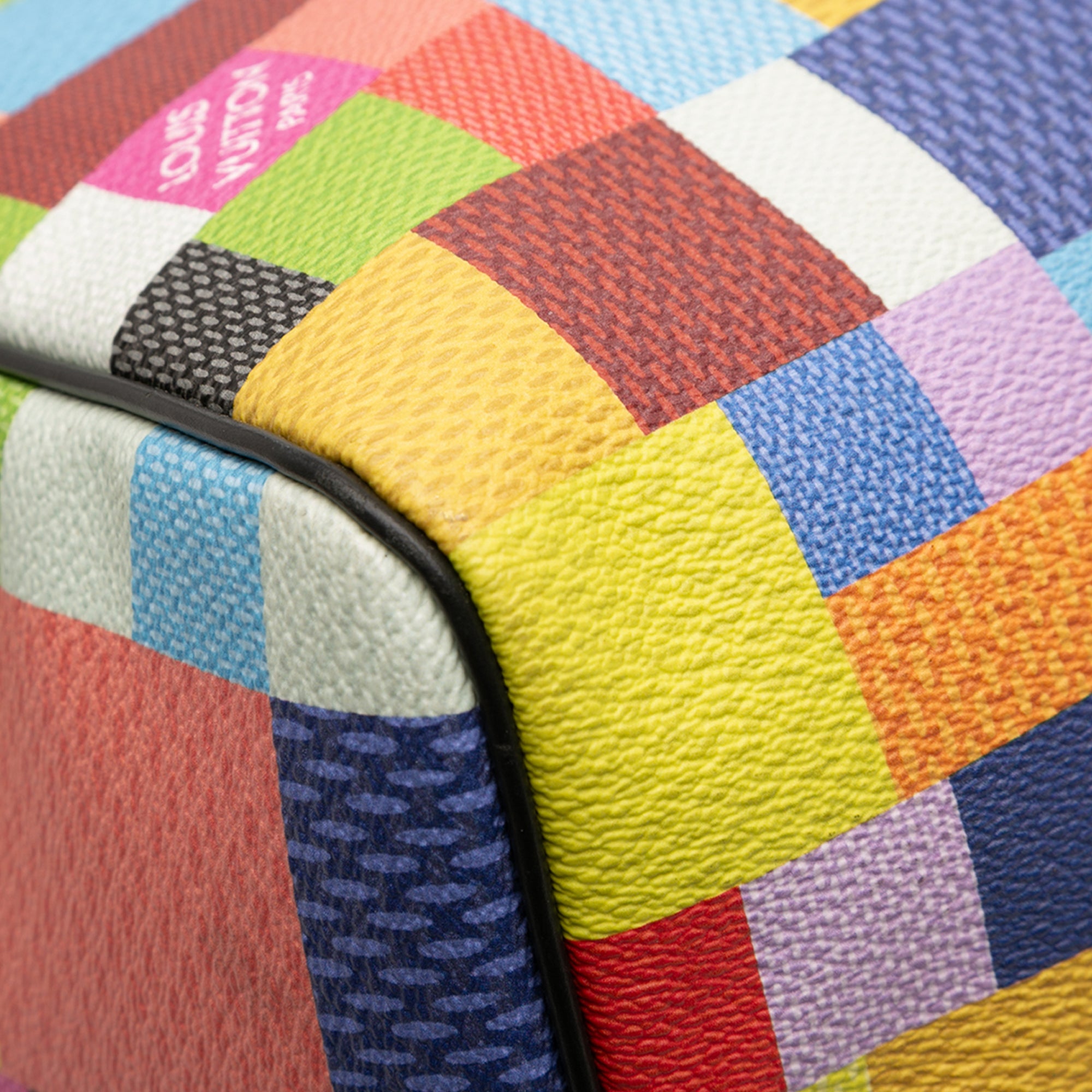 Multicolor Damier Graphite 3D Keepall Bandouliere 50 - Image 8
