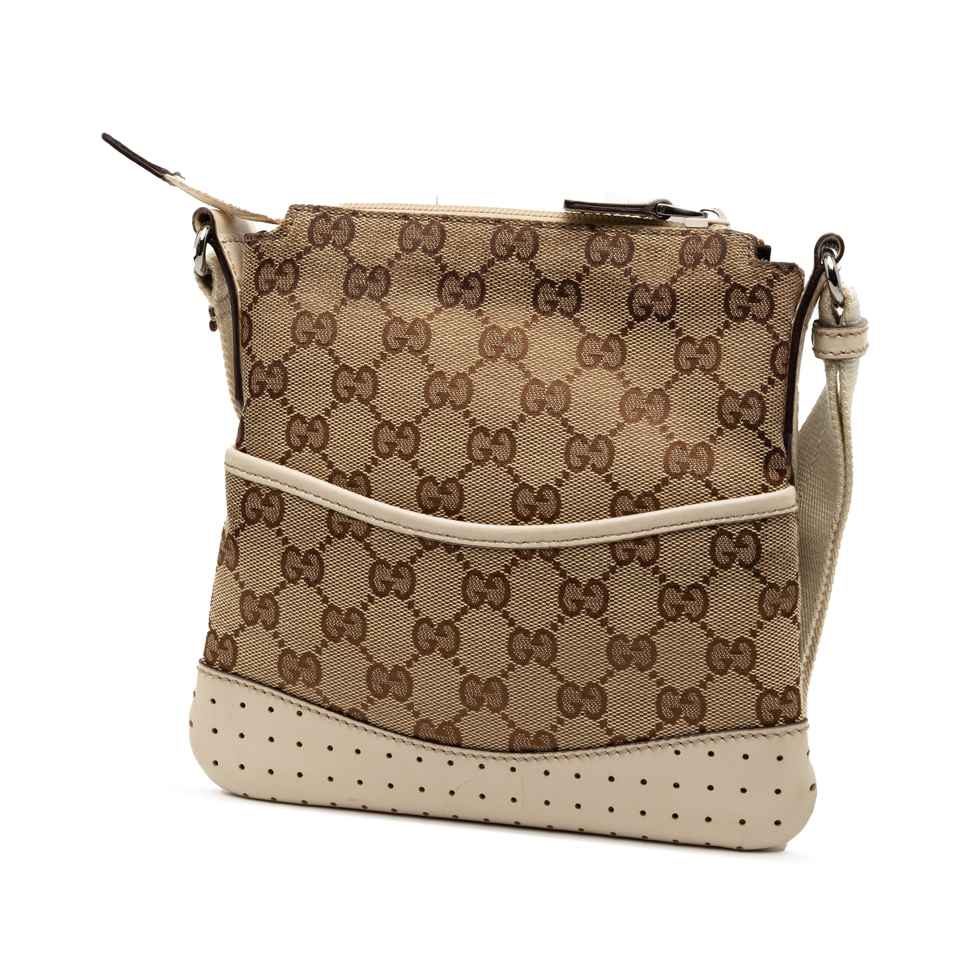 GG Canvas Perforated Crossbody - Image 2