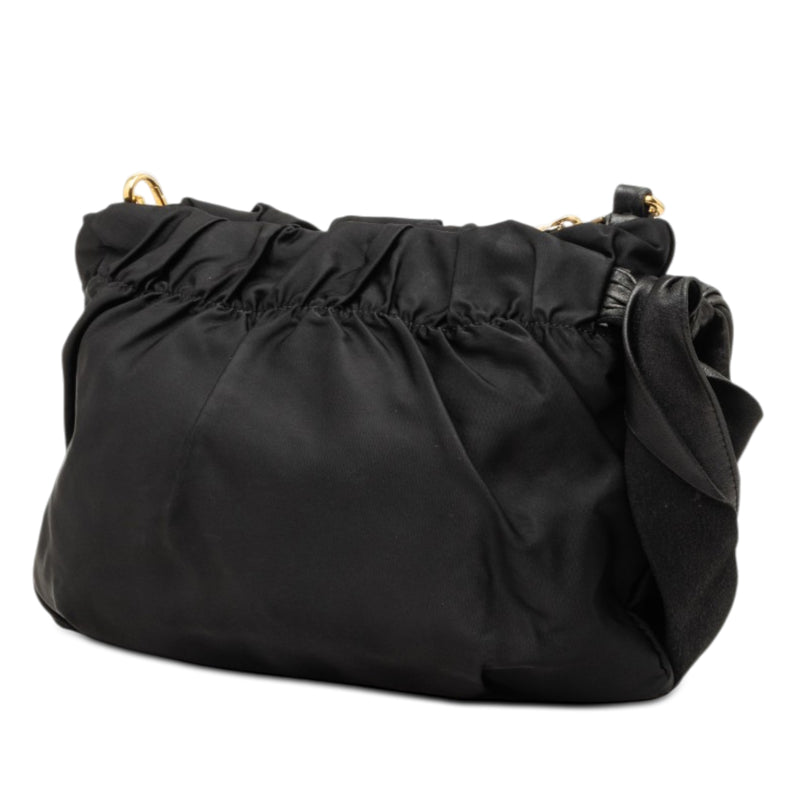 Tessuto Canapa Logo Bow Crossbody - Image 2