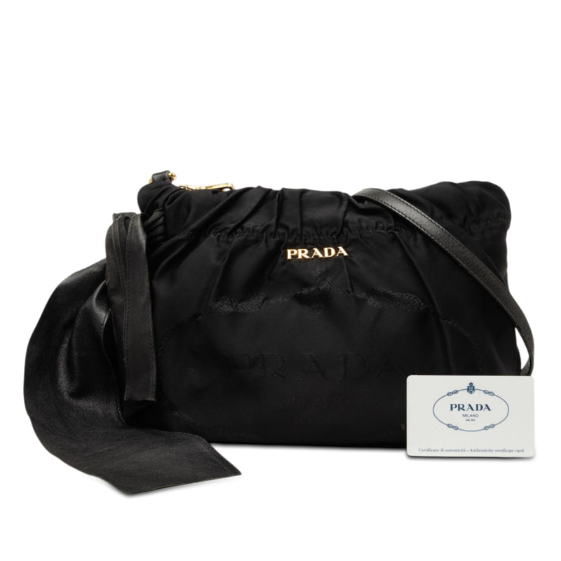 Tessuto Canapa Logo Bow Crossbody - Image 7