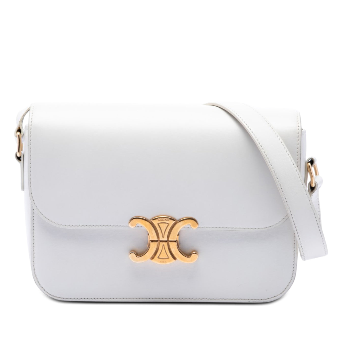 Classique Shiny Calfskin Triomphe Crossbody - Image 1
