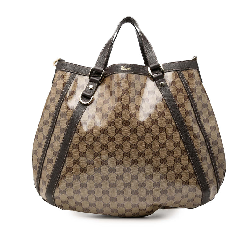 GG Crystal Abbey D Ring Convertible Tote