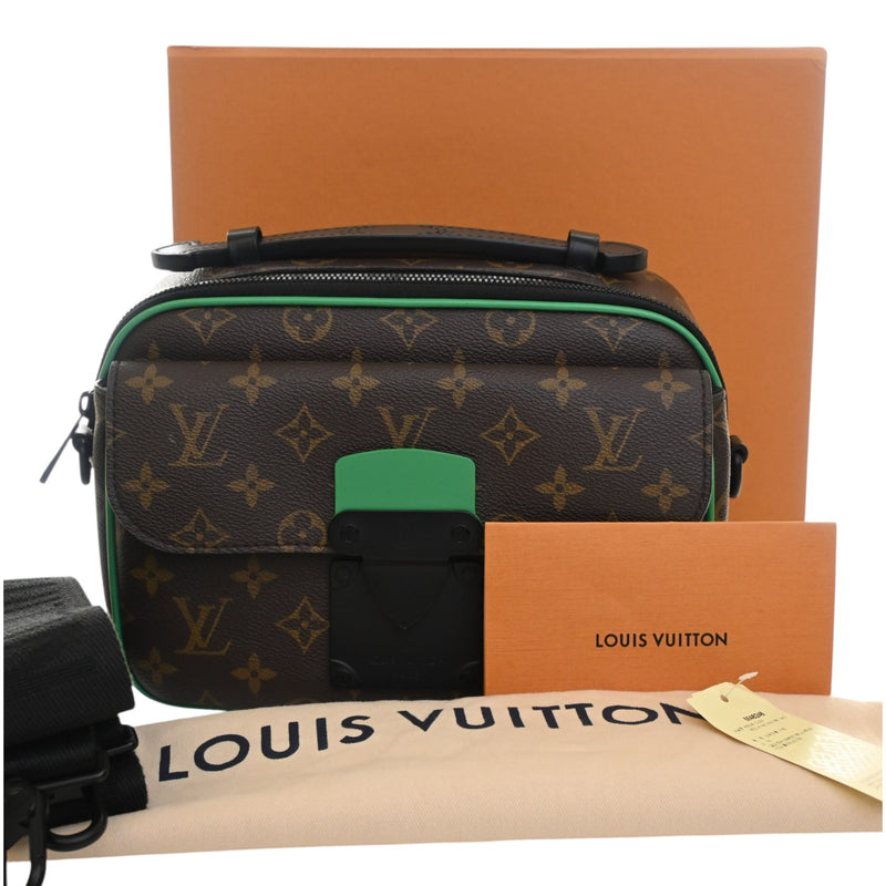 Monogram Macassar S Lock Messenger Bag - Image 14
