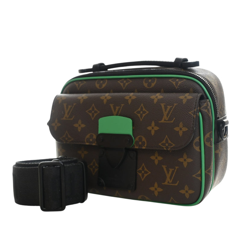 Monogram Macassar S Lock Messenger Bag - Image 3
