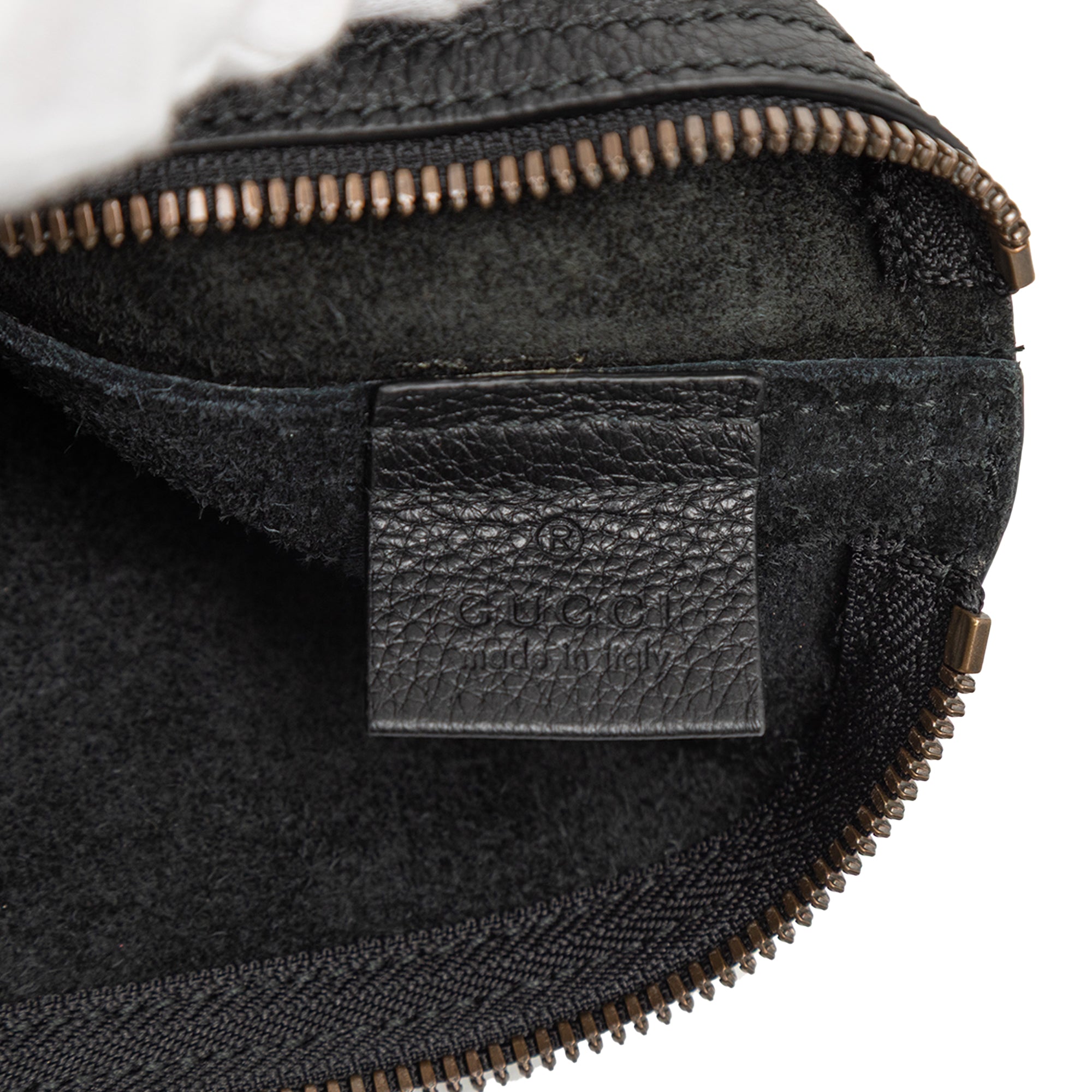 Medium Calfskin Logo Portfolio Clutch - Image 5
