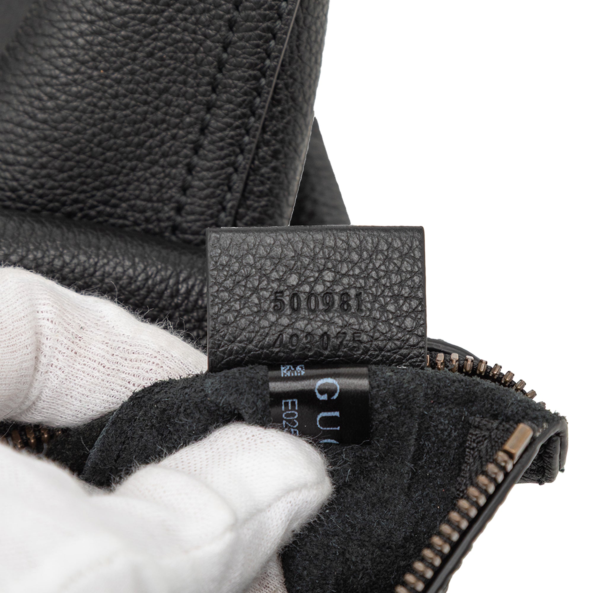 Medium Calfskin Logo Portfolio Clutch - Image 6