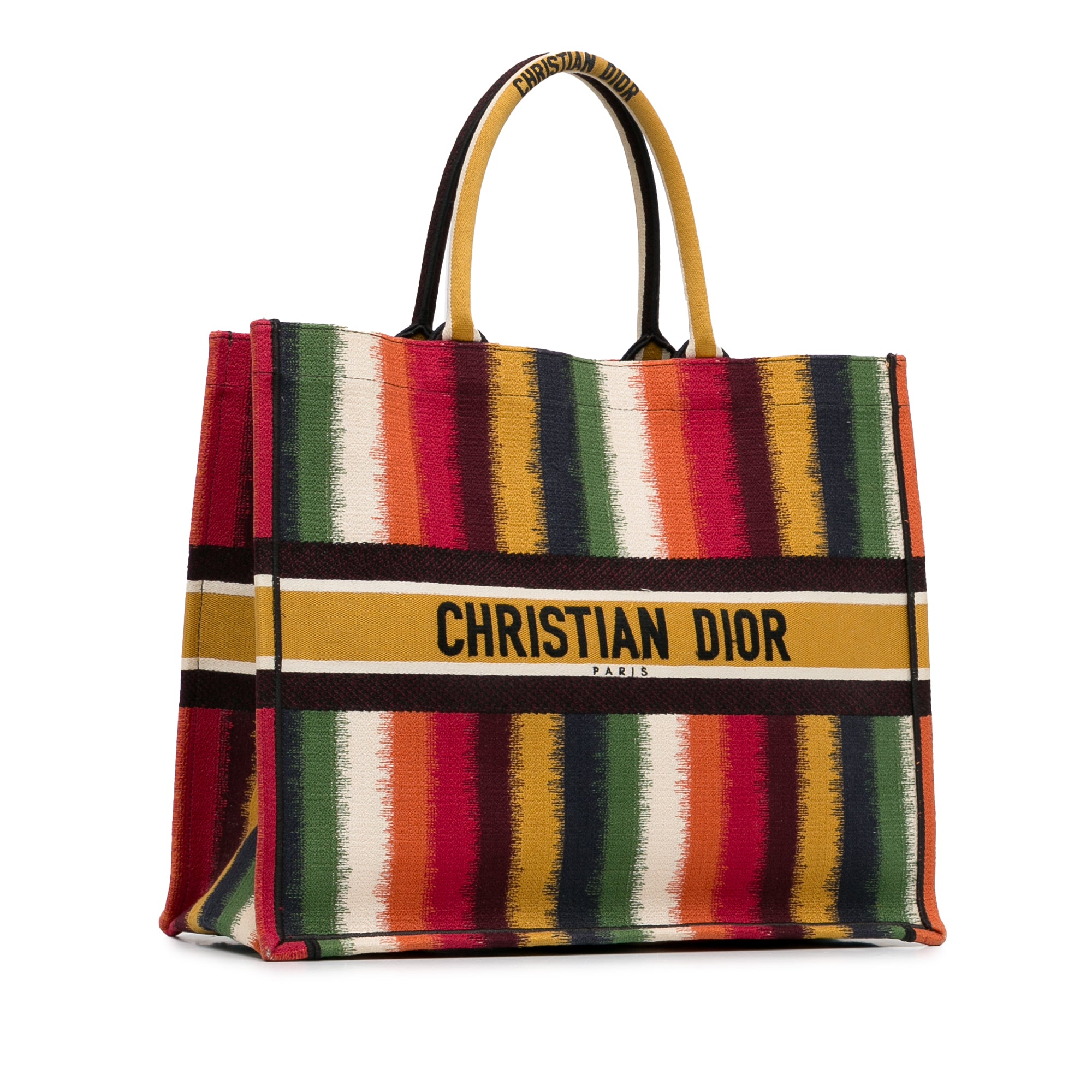 Large Striped Book Tote - Image 2
