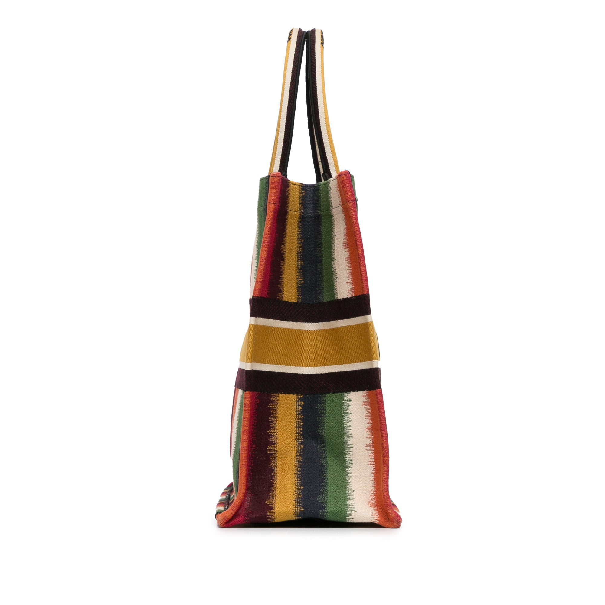 Large Striped Book Tote - Image 3