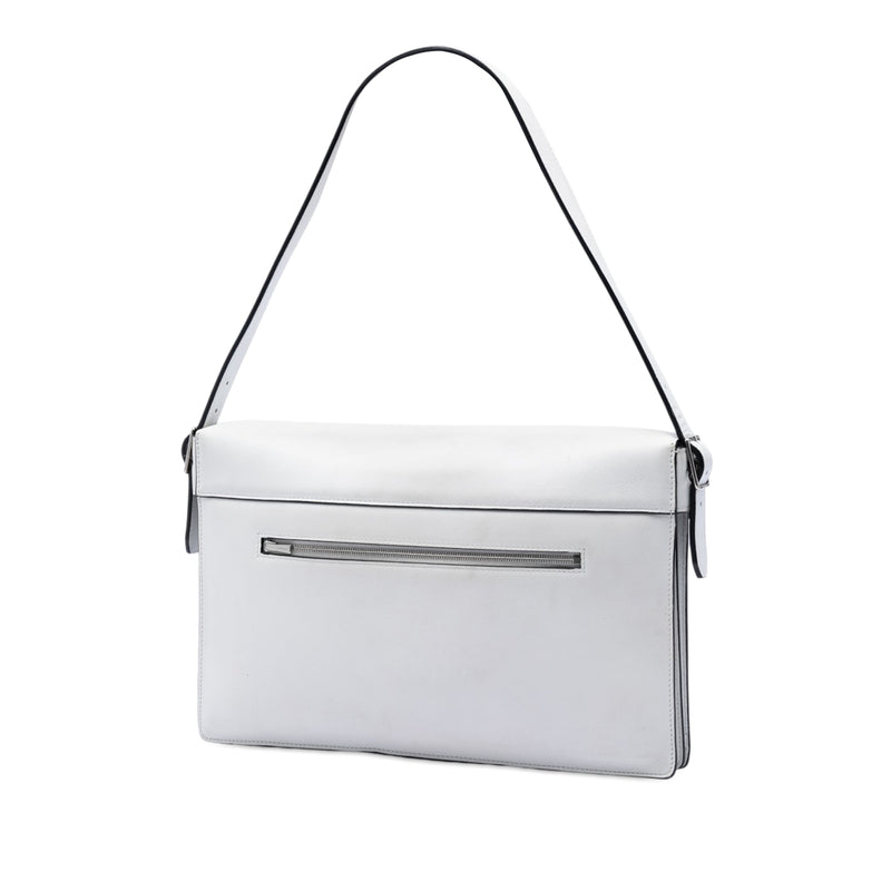 Multicolor Leather and Pony Hair Diamond Shoulder Bag - Image 2