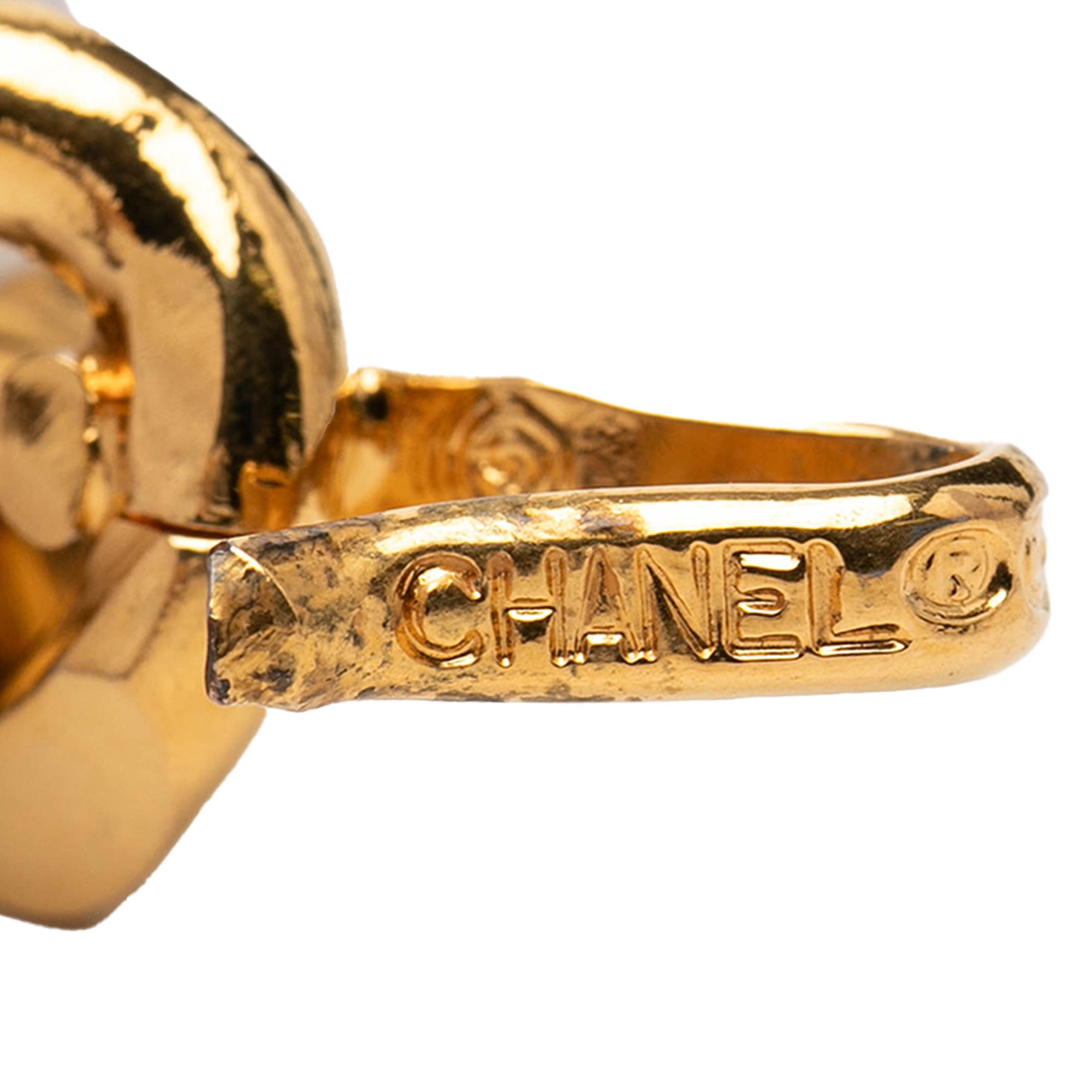 Gold Plated CC Medallion Chain Link Belt - Image 5
