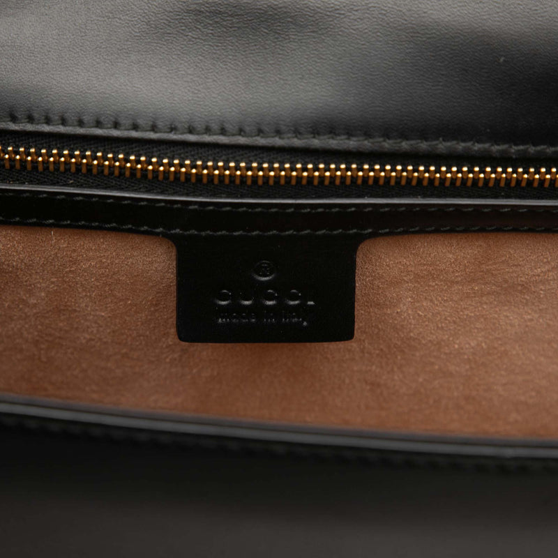 Small Calfskin Web Sylvie Satchel - Image 5
