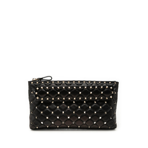 Nappa Rockstud Spike Clutch - Image 1