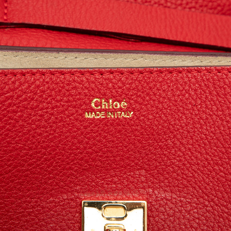 Mini Leather Drew Crossbody - Image 6
