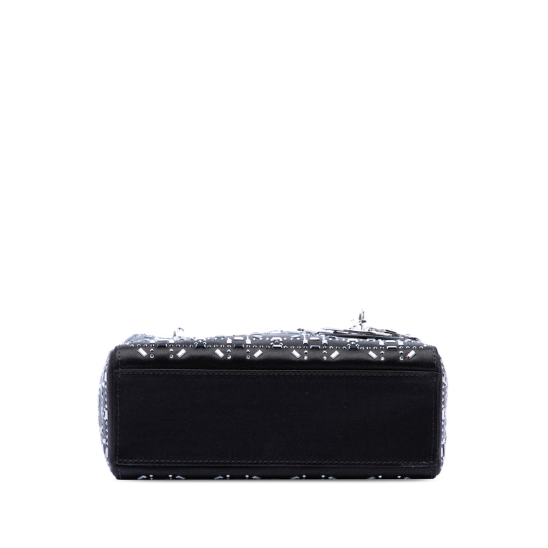 Mini Velvet Cannage Strass Embellished Lady Dior - Image 3