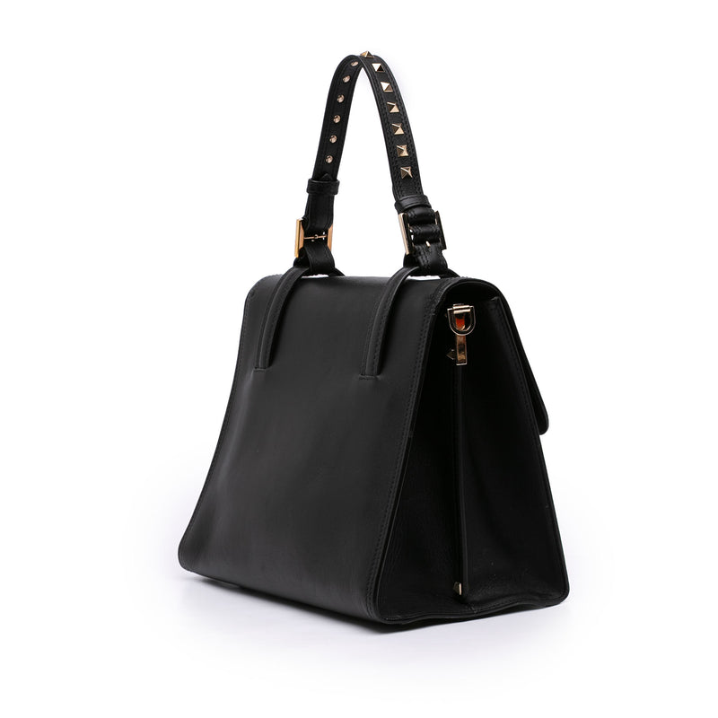 Leather Rockstud Cabana Satchel - Image 2
