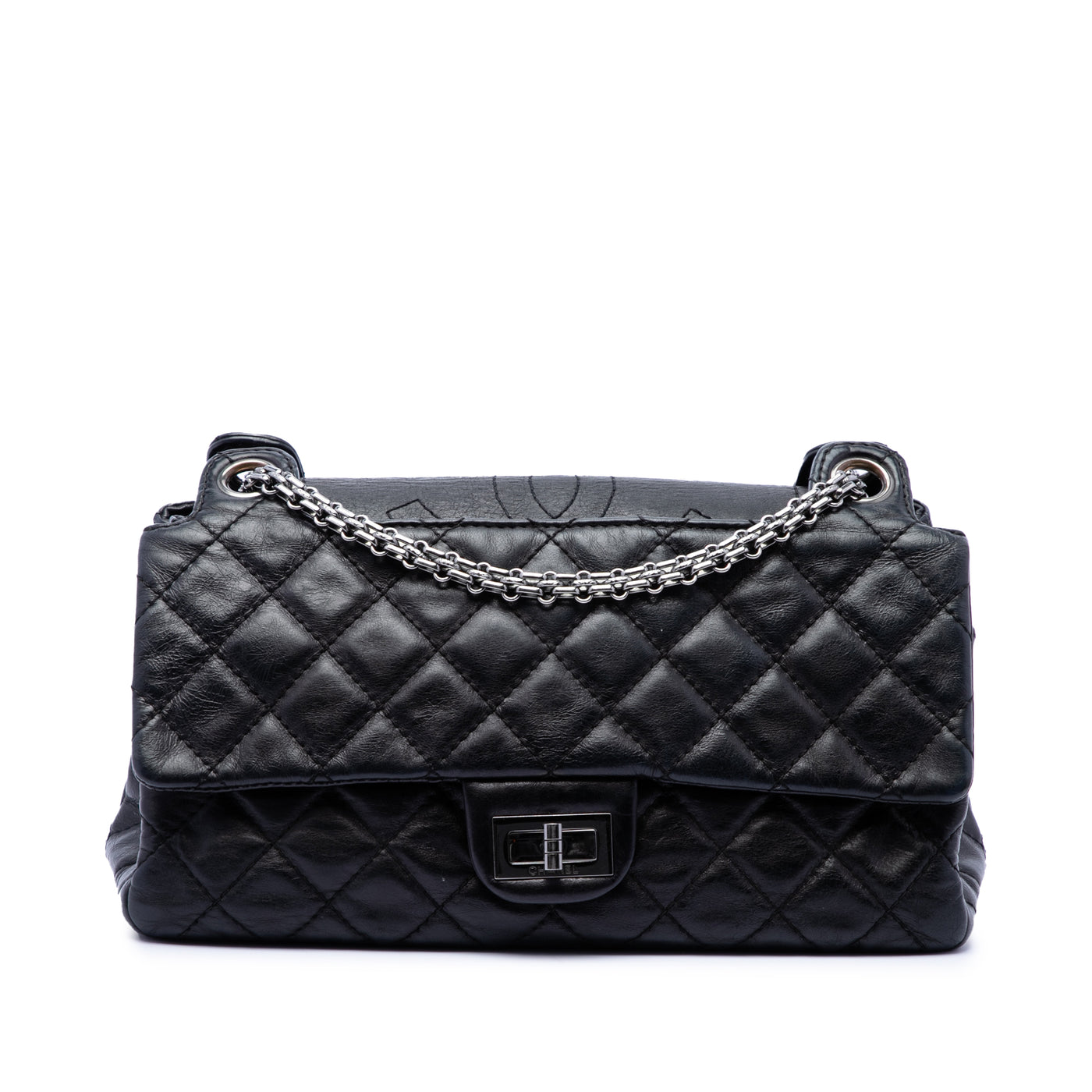 Quilted Aged Calfskin Reissue 2.55 Double Flap 226 - Image 1