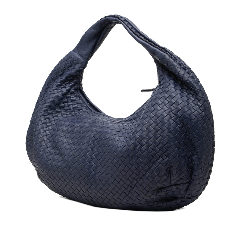 Large Nappa Intrecciato Belly Hobo - Image 2