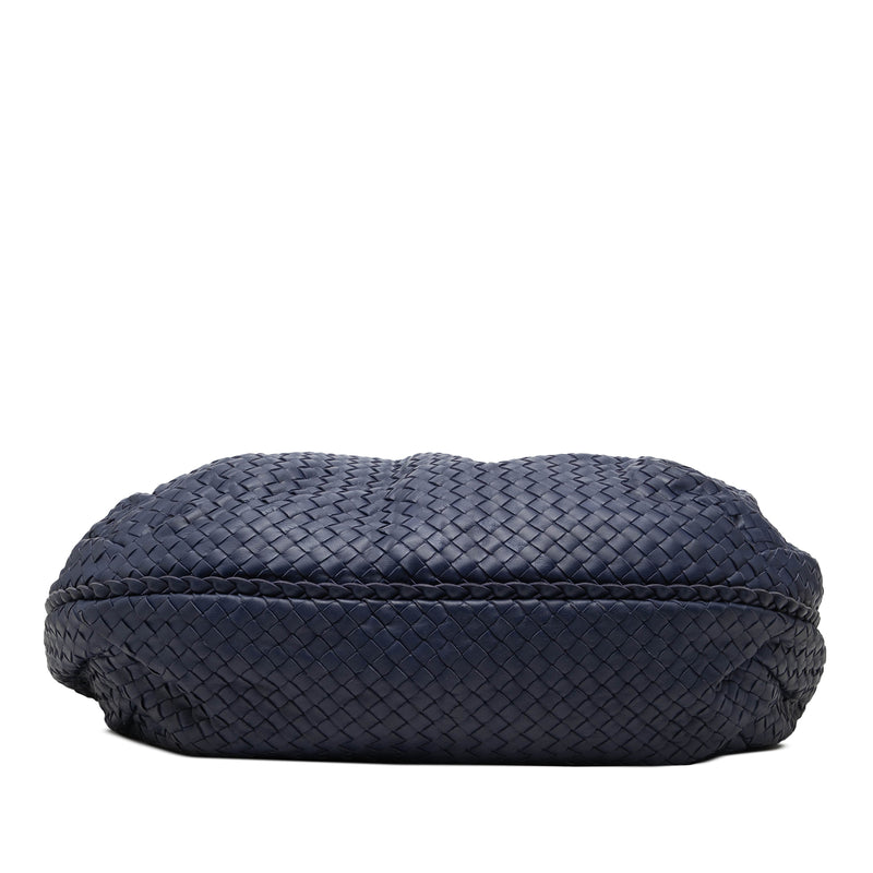 Large Nappa Intrecciato Belly Hobo - Image 3