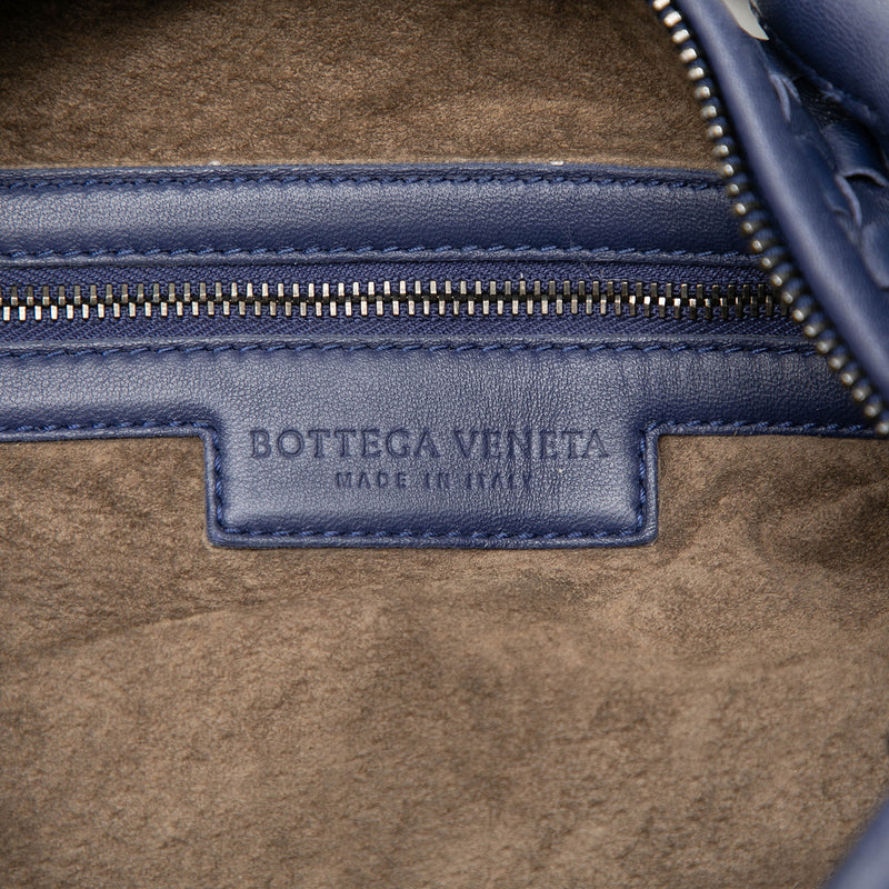 Large Nappa Intrecciato Belly Hobo - Image 5