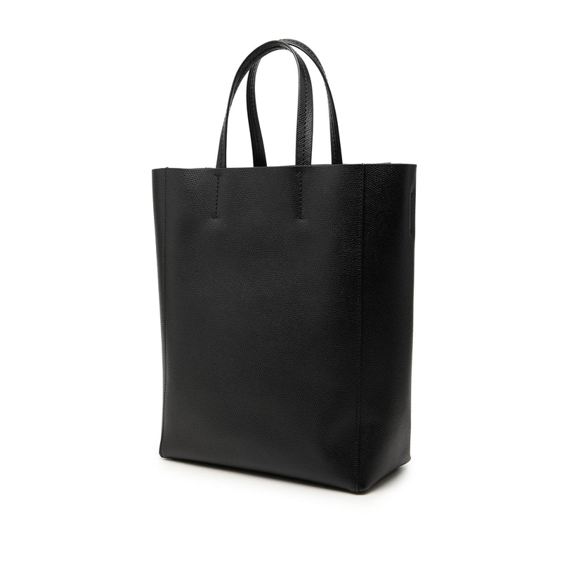 Small Grained Calfskin Vertical Cabas Tote - Image 2