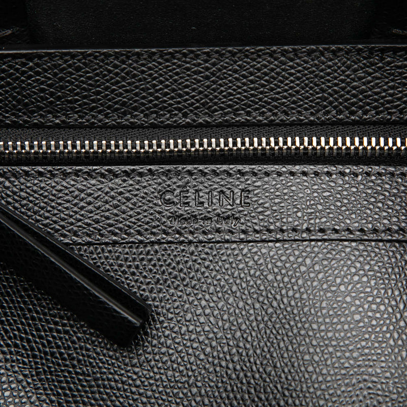 Small Grained Calfskin Vertical Cabas Tote - Image 6
