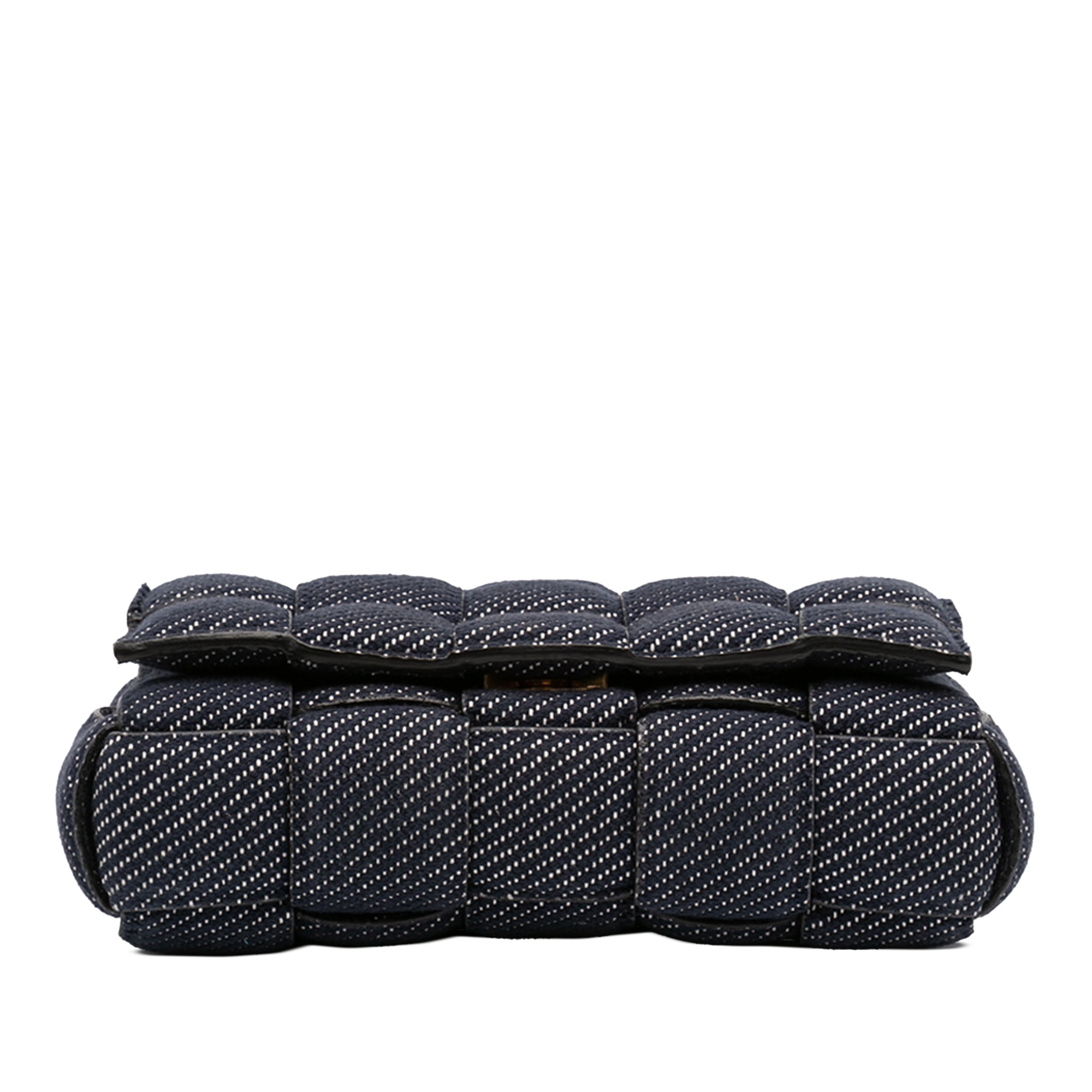 Denim Intrecciato Cassette Padded Crossbody - Image 3